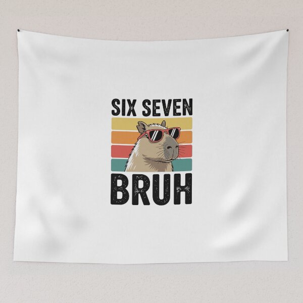 Item preview, Capybara  bruh 67 designed and sold by jkrphoto.