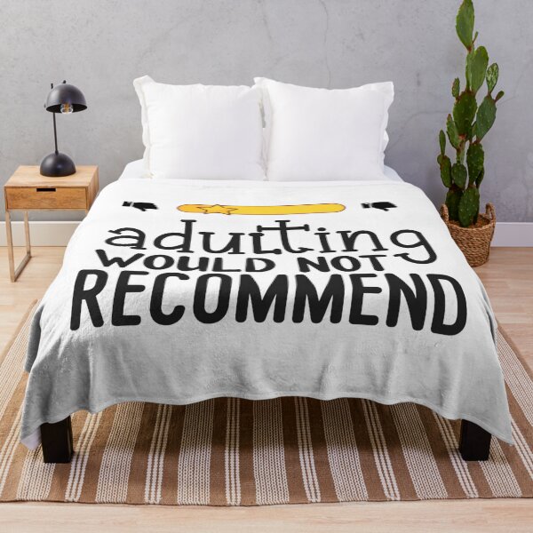 Item preview, Funny One Star Rating Adulting Review - Would Not Recommend Sarcastic Quote designed and sold by Pukisdaizi.