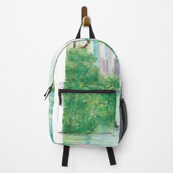 Item preview, Vista del lago de Central Park designed and sold by Katherine Miller Art.