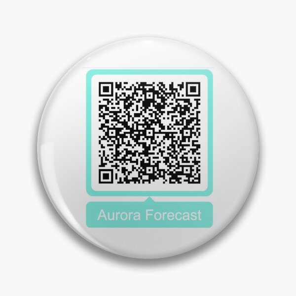 Artikelvorschau, NOAA Aurora-Vorhersage-QR-Code entworfen und verkauft von hippynic.