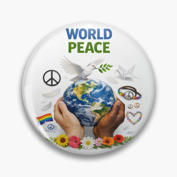 Item preview, “One Planet, One Humanity, One Peace” designed and sold by GARAPROMOCIONES.