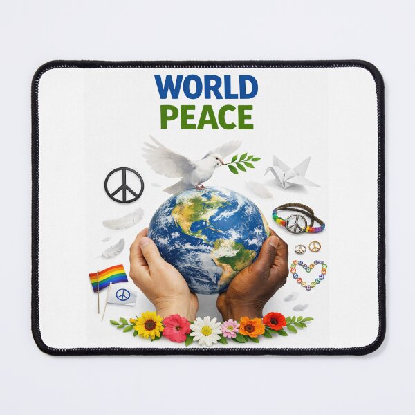 Item preview, “One Planet, One Humanity, One Peace” designed and sold by GARAPROMOCIONES.