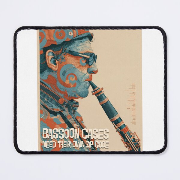 Item preview, Bassoon Swagger: Big Case, Bigger Personality designed and sold by ForeverPrintsOK.
