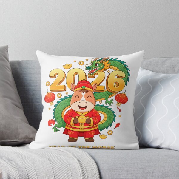 Item preview,  2026 Year of the Horse – Wealth & Prosperity Chinese New Year Art designed and sold by C3J7.