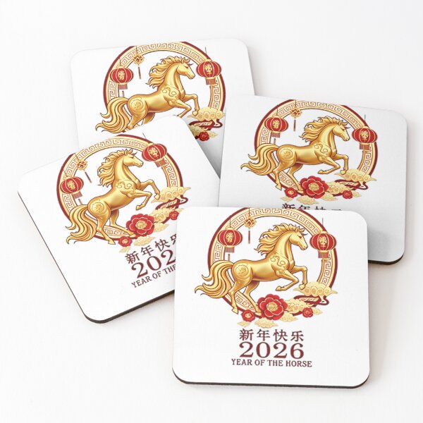 Item preview, Year of The Horse 2026 Lunar Chinese New Year Men Women Kid T-Shirt designed and sold by FloralBotanicaStickers.