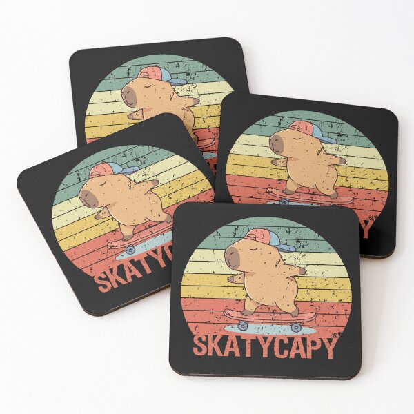 Item preview, Skaty Capy. Capybaras Are Awesome. I am Awesome. Therefore I am A Capybara T-Shirt designed and sold by Gajabuu.