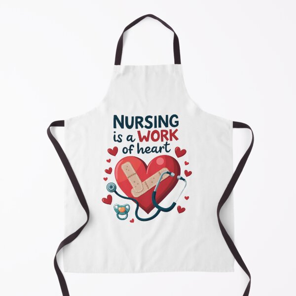 Item preview, Nursing Is a Work of Heart – PICU Nurse Shirt | Pediatric ICU Hero Gift designed and sold by Vajid Designs .