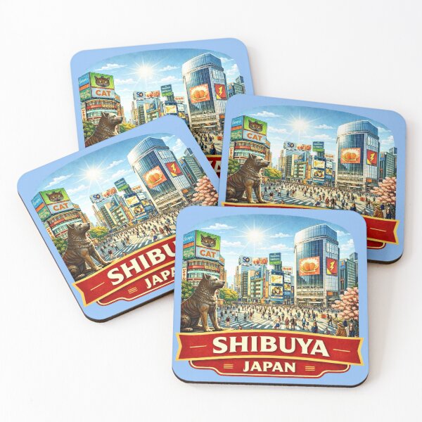 Item preview, Shibuya, Japan - Hachiko Statue designed and sold by Myra365Art.