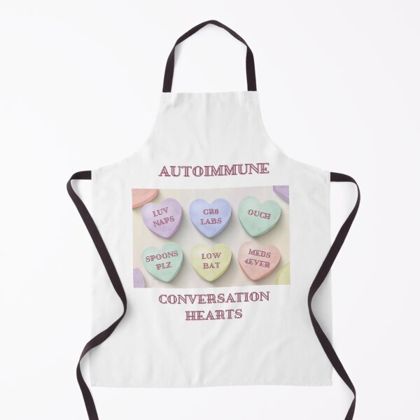 Item preview, Autoimmune Conversation Hearts designed and sold by FlareWear4U.