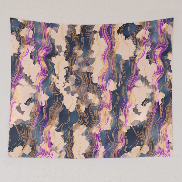 Item preview, Neon colored wood surface pattern 3rd designed and sold by JeniSeny.