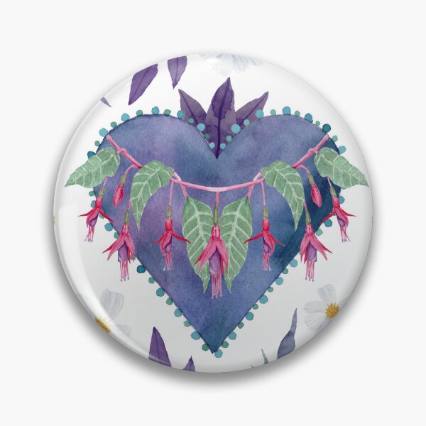 Item preview, Ancestral Botanical Heart – Chilco in Bloom designed and sold by ArtMelly.