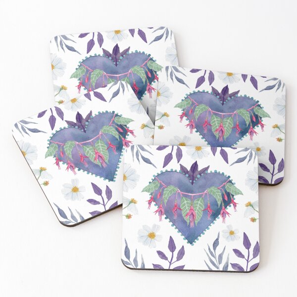 Item preview, Ancestral Botanical Heart – Chilco in Bloom designed and sold by ArtMelly.