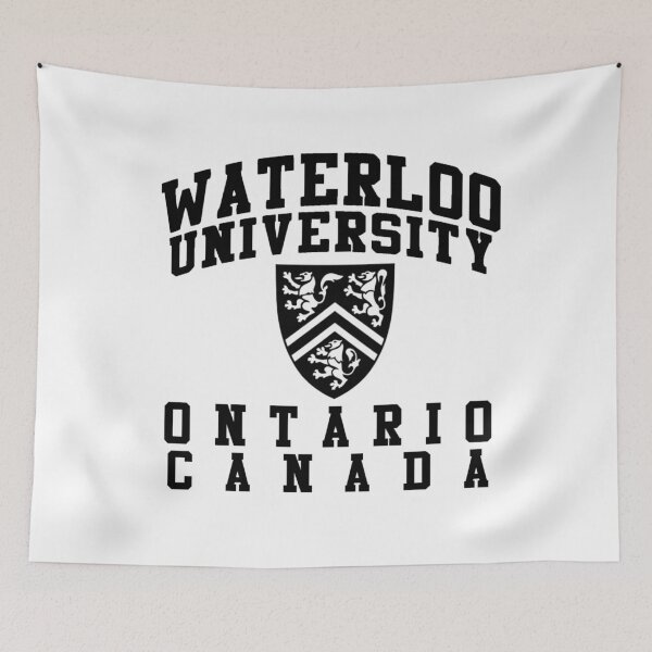 Item preview, Waterloo University Ontario Canada Crest designed and sold by ALWAYSTROPICS.