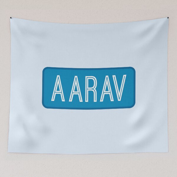 Item preview, Aarav Name designed and sold by Jeallan Designs.