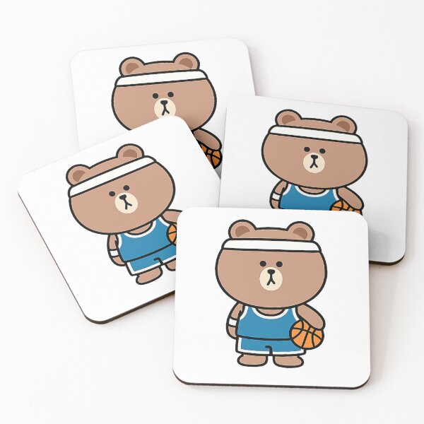 Item preview, Adorable Bear Basketball Player Design designed and sold by GetGoodFit.