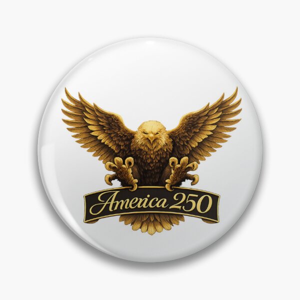 Item preview, Golden Eagle America 250: Patriotic Majestic US Anniversary Sticker Set designed and sold by Ewa Miller.