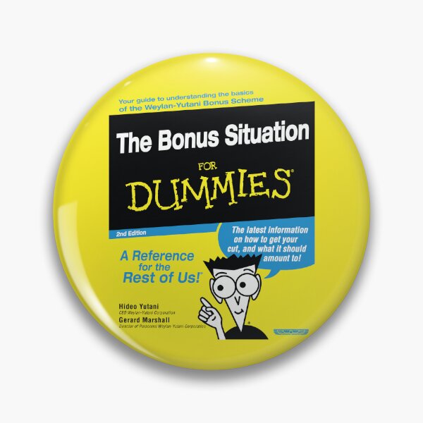 Item preview, The Bonus Situation for Dummies designed and sold by Cybercyde Studios.