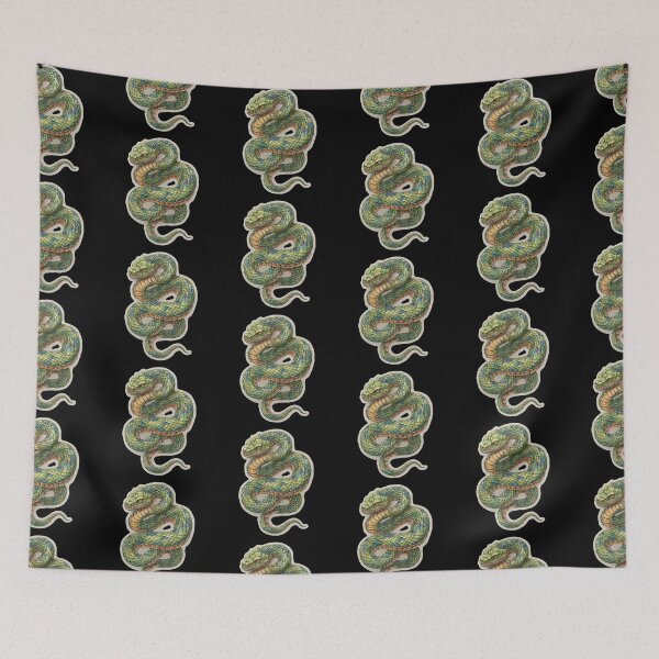 Item preview, Blue and green snake designed and sold by MendaciousMina.