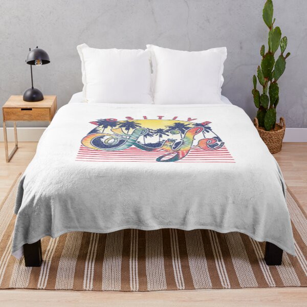 Aperçu de l'œuvre Graphique vintage positif sur le coucher de soleil tropical créée et vendue par The secret storage room.