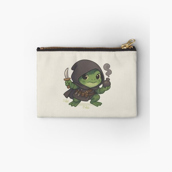 Item preview, Frog ASSASIN – Kawaii Stealth Frog with Dagger and Smoke Bomb designed and sold by LuKreate.