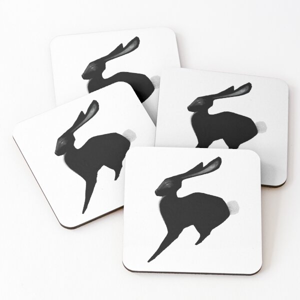 Item preview, Jumping Black Rabbit designed and sold by Andyshouse.