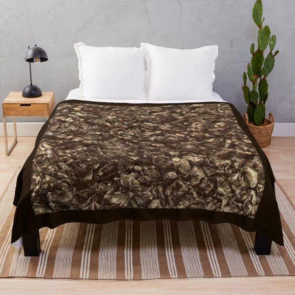 Item preview, Crumpled Bronze Pattern for Fashion & Decor designed and sold by Nedaya.