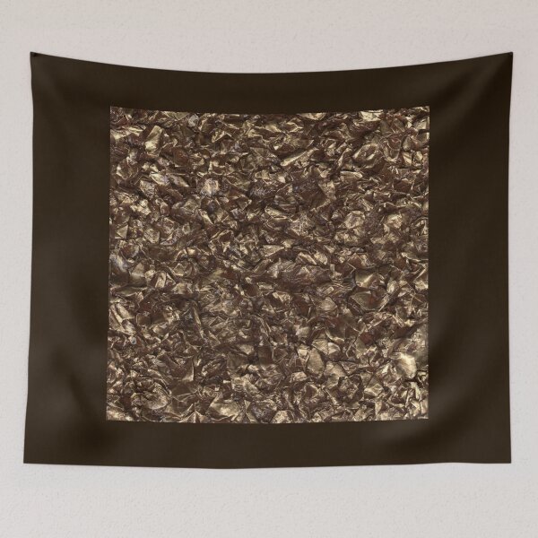 Item preview, Crumpled Bronze Pattern for Fashion & Decor designed and sold by Nedaya.