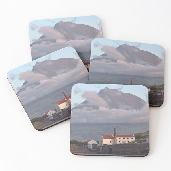 Item preview, Whale Factory View with Pico Mountain designed and sold by OneClick-Azores.