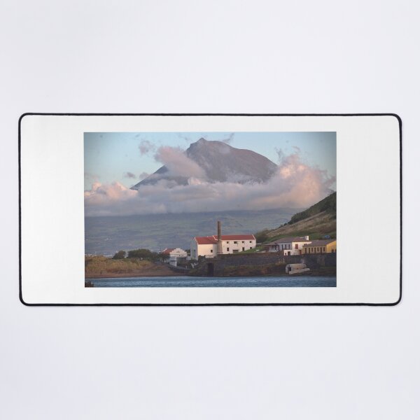 Item preview, Whale Factory View with Pico Mountain designed and sold by OneClick-Azores.