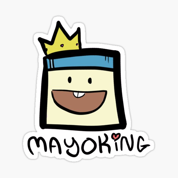 Mayoking Mini Sticker