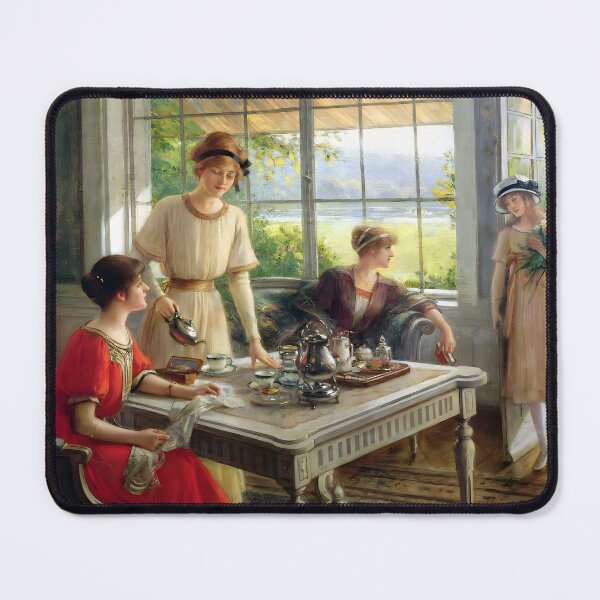 Item preview, Albert Lynch - Woman Taking Tea designed and sold by Jon-Baran.