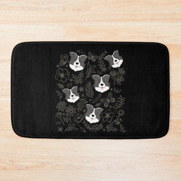 Item preview, Border Collie Dog Botanic Doodle designed and sold by Clara Hollins.