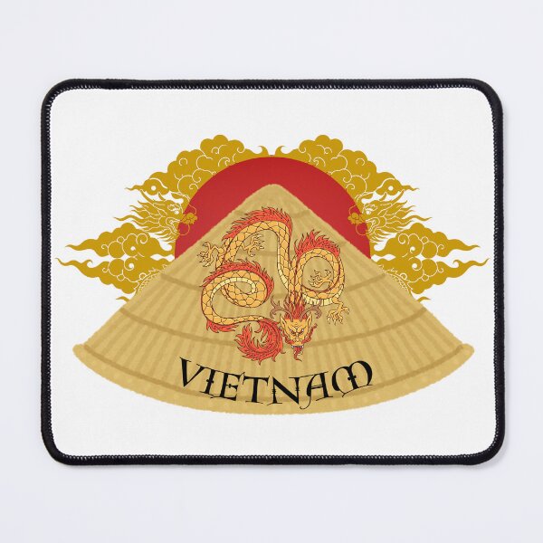 Item preview, Vietnam Conical Hat Dragon Pride designed and sold by RosalinesEyes.