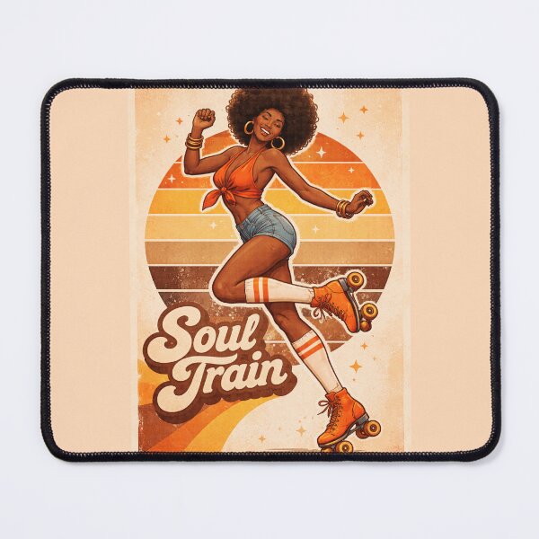 Item preview, Groovy Skater – 70s Retro Afro designed and sold by DigitalDropArts .