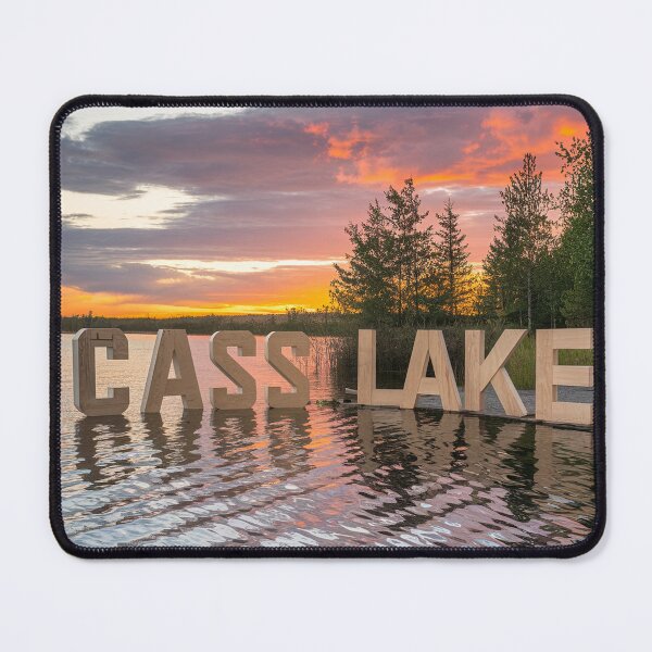 Item preview, Cass Lake Letters #1 designed and sold by FireMesa.