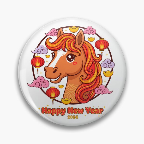 Item preview, Copy of 2026 Year of the Horse – Wealth & Prosperity Chinese New Year Art designed and sold by C3J7.