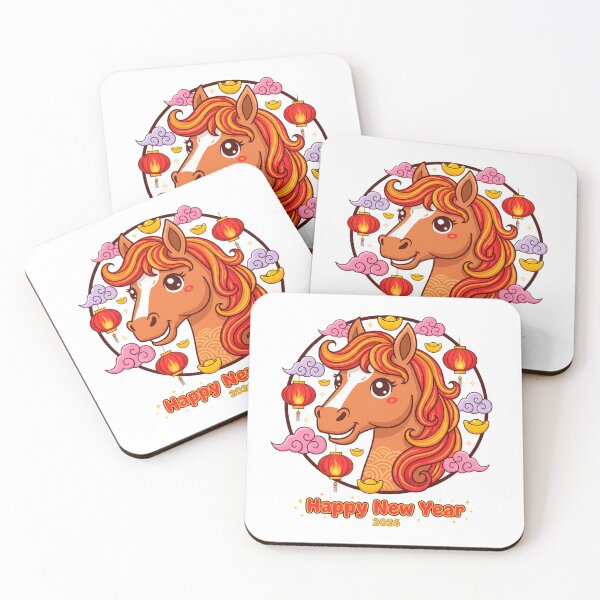 Item preview, Copy of 2026 Year of the Horse – Wealth & Prosperity Chinese New Year Art designed and sold by C3J7.