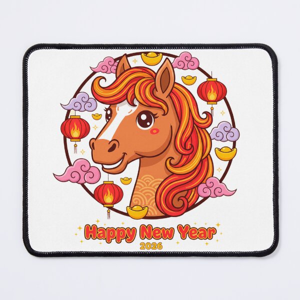 Item preview, Copy of 2026 Year of the Horse – Wealth & Prosperity Chinese New Year Art designed and sold by C3J7.