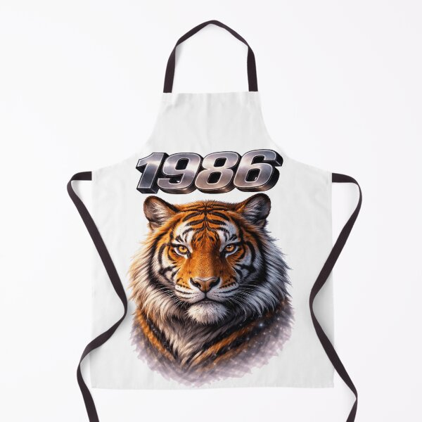 Item preview, 1986 Year of the Tiger Eastern Zodiac Strength Power Design designed and sold by AlexLineArt.