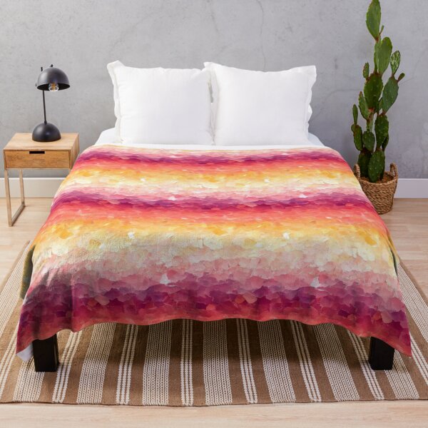 Item preview, Glasssy Sunset Mosaic Gradient Pattern designed and sold by bubblegoth.