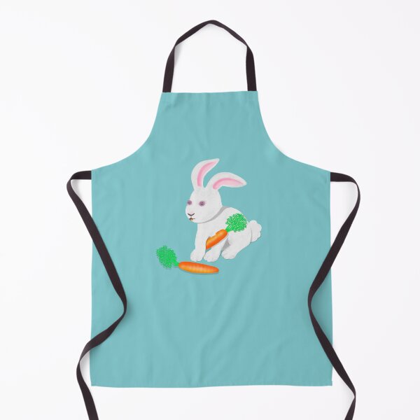 Item preview, White rabbit eating carrot designed and sold by Daniel Vasco.