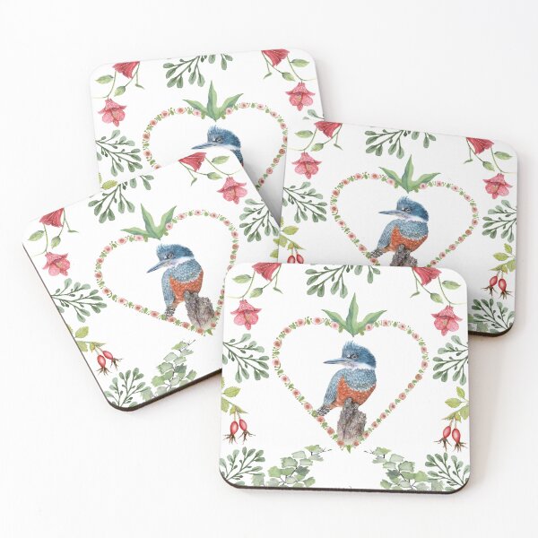 Item preview, Heart of the Southern Forest – Kingfisher designed and sold by ArtMelly.