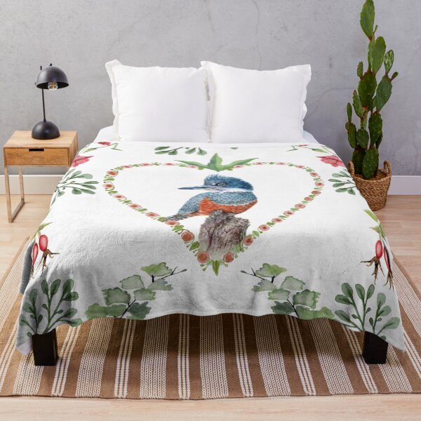 Item preview, Heart of the Southern Forest – Kingfisher designed and sold by ArtMelly.