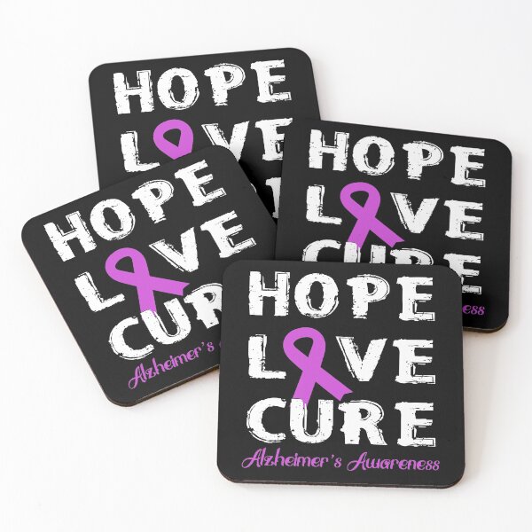Item preview, Hope, Love, Cure - Alzheime's Awareness designed and sold by SmartStyle.