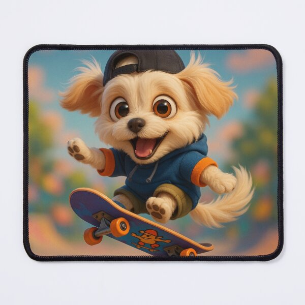 Item preview, Skater Maltese Shih Tzu designed and sold by Sillytoe.