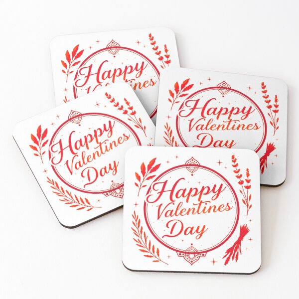 Item preview, Romantic Floral Circle with Festive Lettering designed and sold by blacK1982White.