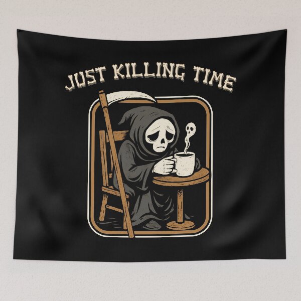 Item preview, Just Killing Time Reaper designed and sold by Alema Art.