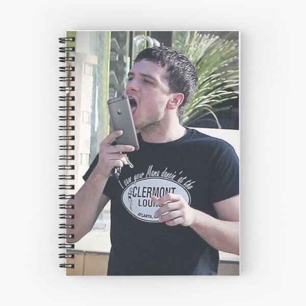 Item preview, The Josh Hutcherson Phone Lick | Tiktok reaction picture Iconic Moment designed and sold by heyhxils.