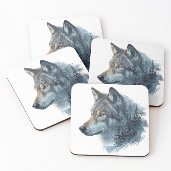 Item preview, Wolf of the Forest – Free Spirit designed and sold by lunadesignsmoon.