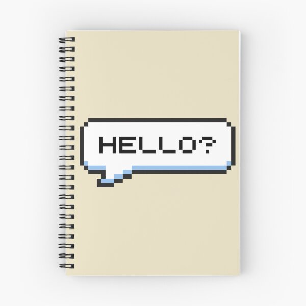 Item preview, Hello? Sticker designed and sold by Potato Quality Prints.